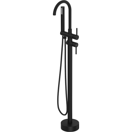 Mexen Alma robinet de baignoire autoportant, noir - 75033-70
