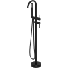 Mexen Alma robinet de baignoire autoportant, noir - 75033-70