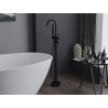 Mexen Alma mitigeur de baignoire sur pied, noir - 75033-70
