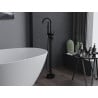 Mexen Alma robinet de baignoire autoportant, noir - 75033-70