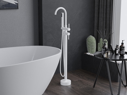 Mexen Alma mitigeur de baignoire autonome, blanc - 75033-20