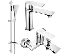 Mexen Royo DQ45 ensemble baignoire, chrome - 72203DQ45-00