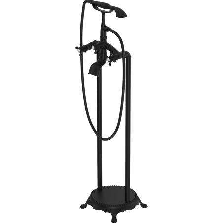 Mexen Retro robinet de baignoire autonome, Noir - 75933-70