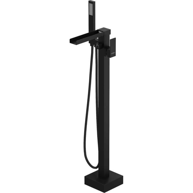 Mexen Algar robinet de baignoire autonome, Noir - 75733-70