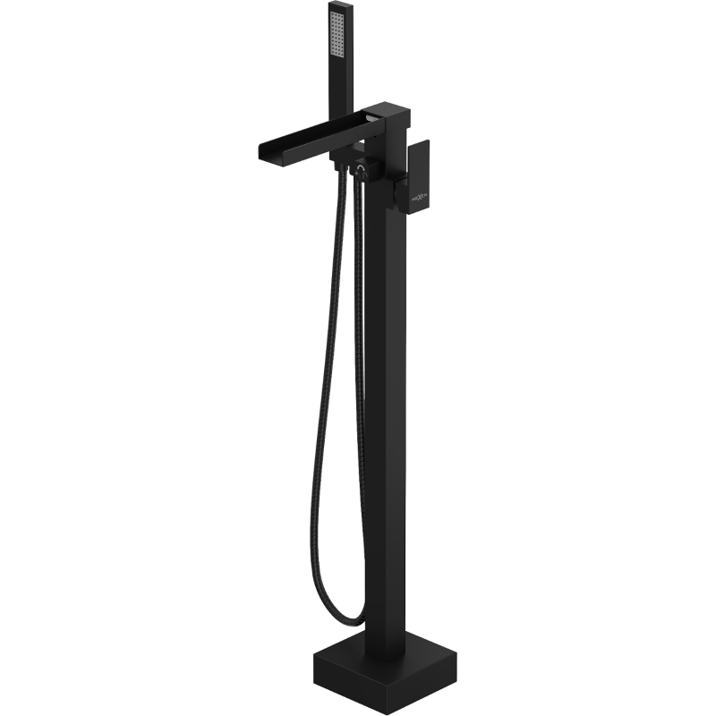 Mexen Algar robinet de baignoire autoportant, noir - 75733-70