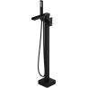 Mexen Algar robinet de baignoire autonome, Noir - 75733-70