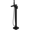 Mexen Algar robinet de baignoire autoportant, noir - 75733-70