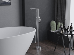 Mexen Roxy robinet de baignoire indépendant, chrome - 75533-00
