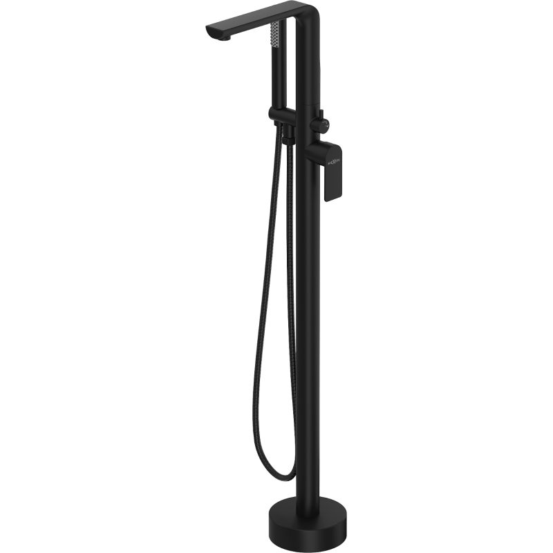 Mexen Roxy robinet de baignoire autoportant, noir - 75533-70