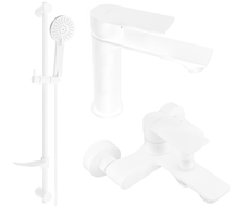 Mexen Royo DF05 ensemble de bain, blanc - 72203DF05-20