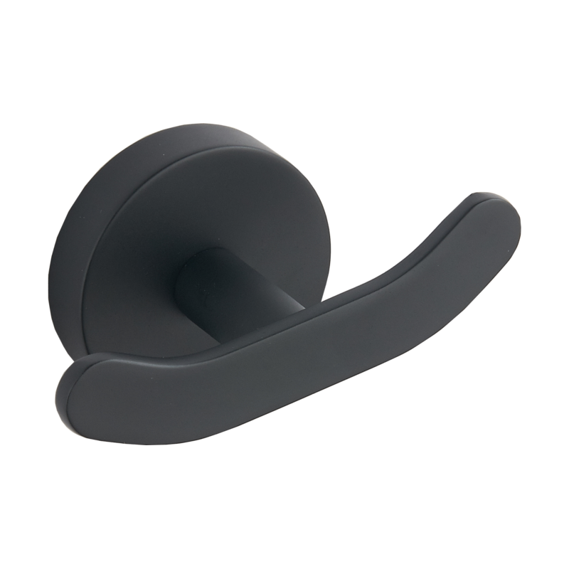 Mexen Loft double porte-serviettesi, Noir - 7012635-70