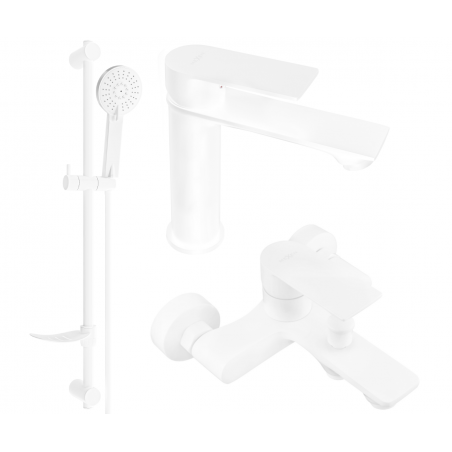 Mexen Royo DF40 ensemble de baignoire, blanc - 72203DF40-20