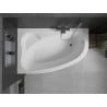 Mexen Westa baignoire d'angle gauche 160 x 100 cm, blanche - 560116010001