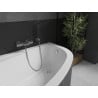 Mexen Westa baignoire d'angle gauche 160 x 100 cm, blanche - 560116010001