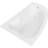 Mexen Westa baignoire d'angle gauche 160 x 100 cm, blanche - 560116010001