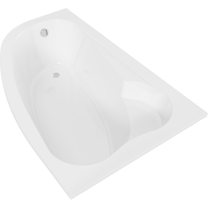 Mexen Westa baignoire d'angle droite 160 x 100 cm, blanche - 560116010002