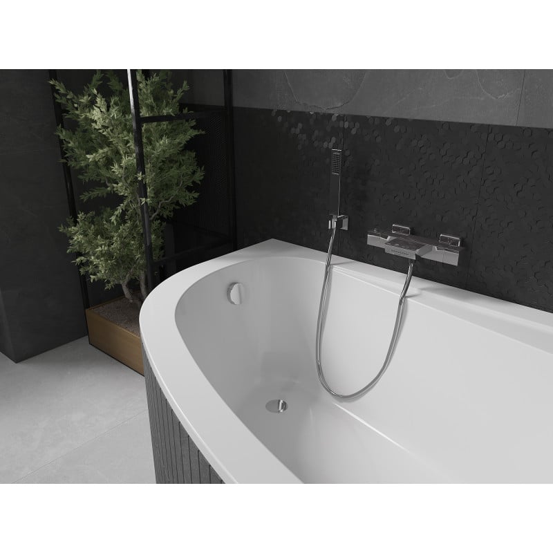 Mexen Westa baignoire d'angle droite 160 x 100 cm, blanche - 560116010002