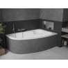 Mexen Westa baignoire d'angle droite 160 x 100 cm, blanche - 560116010002