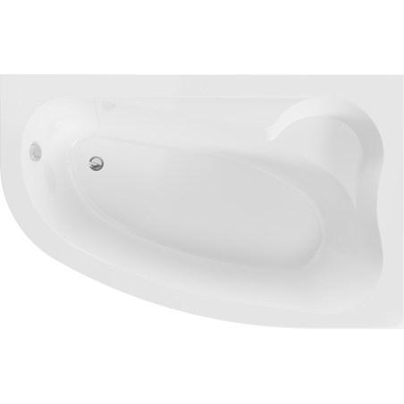 Mexen Westa baignoire d'angle droite 160 x 100 cm, blanche - 560116010002