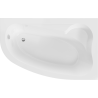 Mexen Westa baignoire d'angle droite 160 x 100 cm, blanche - 560116010002
