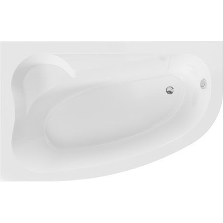 Mexen Westa baignoire d'angle gauche 160 x 100 cm, blanche - 560116010001