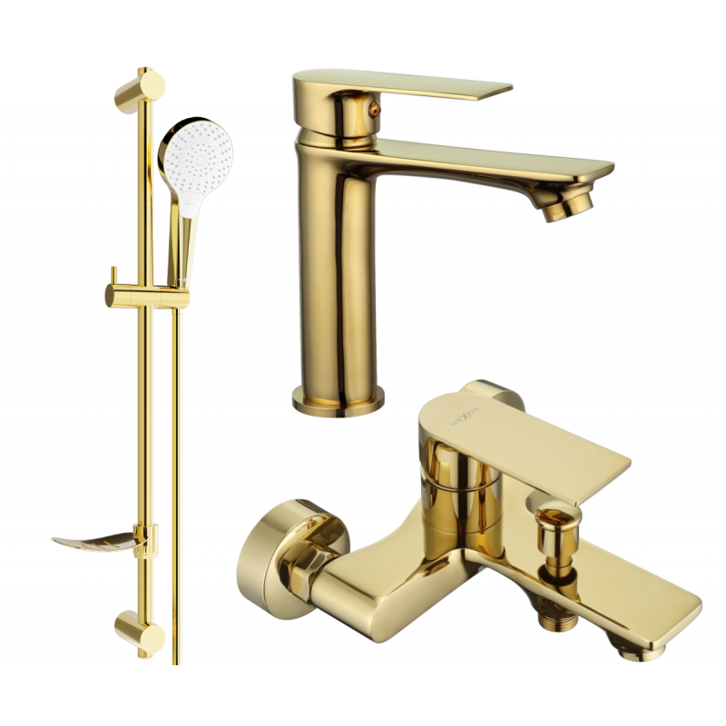 Mexen Royo DF05 ensemble de bain, doré - 72203DF05-50