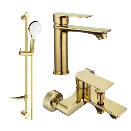 Mexen Royo DF05 ensemble de bain, doré - 72203DF05-50