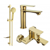 Mexen Royo DF40 ensemble de baignoire, doré - 72203DF40-50