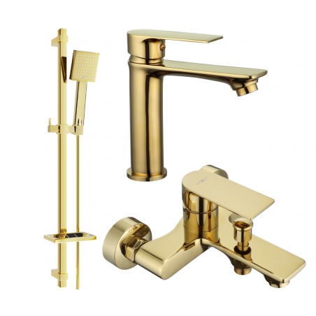 Mexen Royo DQ45 ensemble de bain, or - 72203DQ45-50