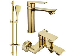 Mexen Royo DQ45 ensemble de bain, doré - 72203DQ45-50