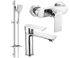Mexen Royo Ensemble de douche DQ62, chrome - 72204DQ62-00
