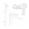 Mexen Royo DF40 ensemble de douche, blanc - 72204DF40-20