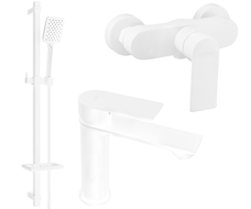 Mexen Royo DQ62 ensemble de douche, blanc - 72204DQ62-20