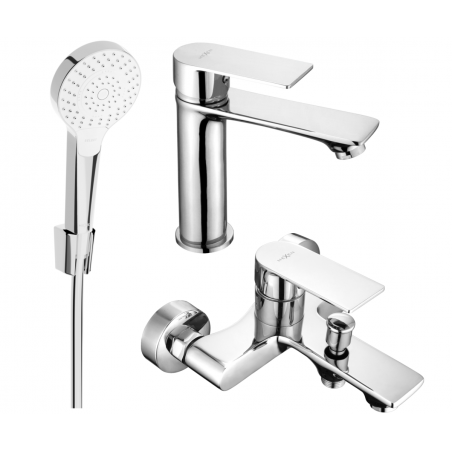 Mexen Royo R05 ensemble de bain, chrome - 72203R05-00