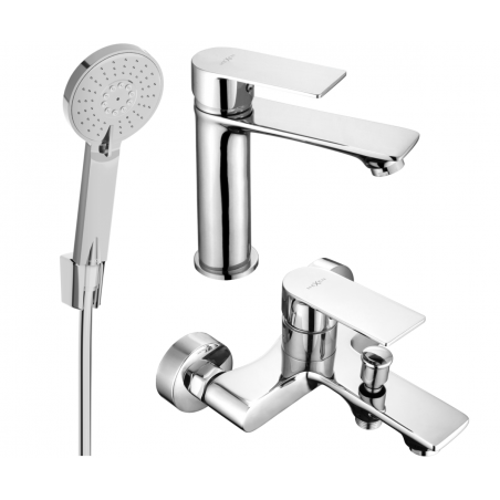 Mexen Royo R40 ensemble baignoire, chrome - 72203R40-00