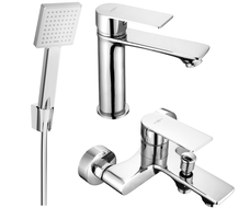 Mexen Royo R45 ensemble de bain, chrome - 72203R45-00