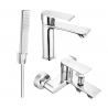 Ensemble de bain Mexen Royo R72, chrome - 72203R72-00