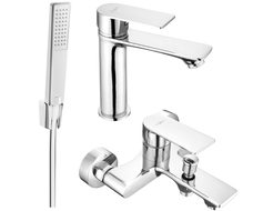 Ensemble de bain Mexen Royo R72, chrome - 72203R72-00