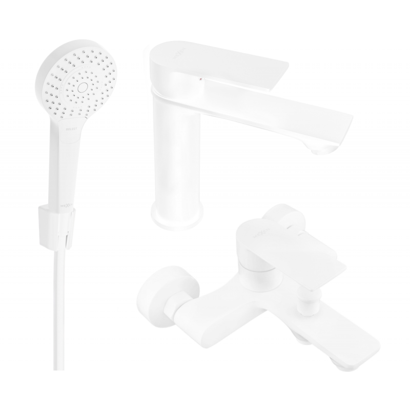 Mexen Royo R05 ensemble de bain, blanc - 72203R05-20