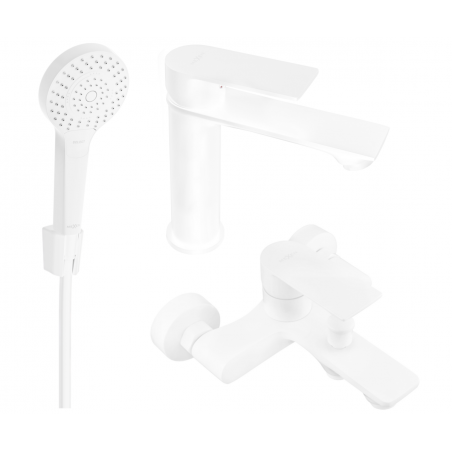 Mexen Royo R05 ensemble de baignoire, blanc - 72203R05-20