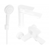 Mexen Royo R05 ensemble de baignoire, blanc - 72203R05-20