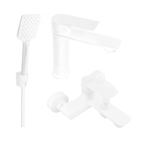 Mexen Royo R62 ensemble de baignoire, blanc - 72203R62-20