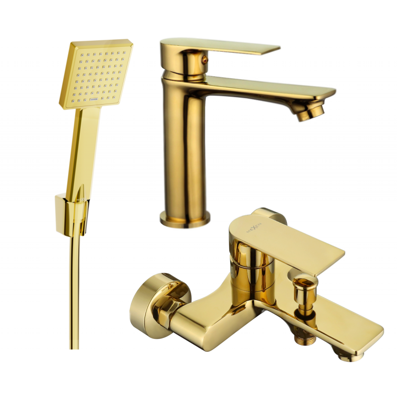 Mexen Royo R45 ensemble de bain, doré - 72203R45-50