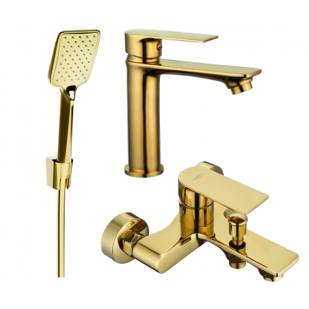 Mexen Royo R62 ensemble de bain, doré - 72203R62-50