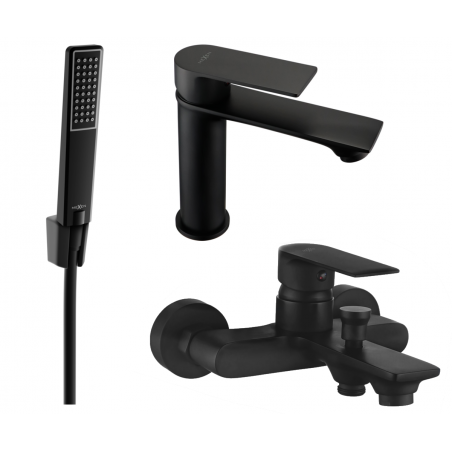 Mexen Royo R72 ensemble de bain, noir - 72203R72-70