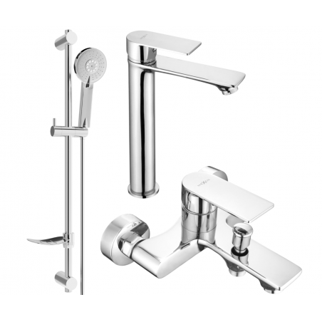 Mexen Royo DF40 ensemble baignoire, chromé - 72213DF40-00