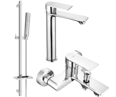 Mexen Royo DQ72 ensemble de baignoire, chrome - 72213DQ72-00