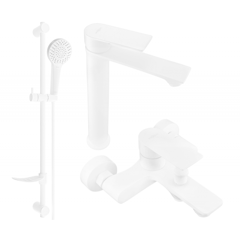 Mexen Royo DF05 ensemble bain, blanc - 72213DF05-20