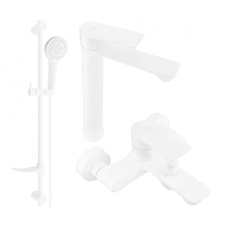 Mexen Royo DF05 ensemble bain, blanc - 72213DF05-20