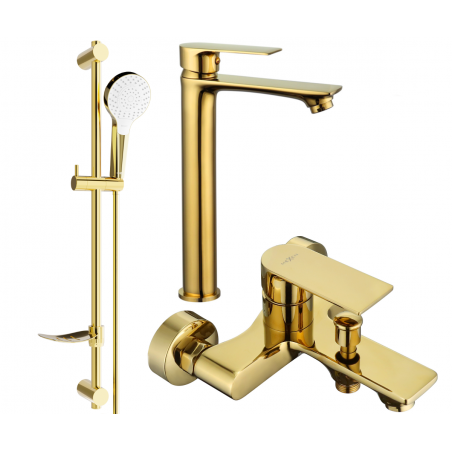 Mexen Royo DF05 ensemble de bain, doré - 72213DF05-50